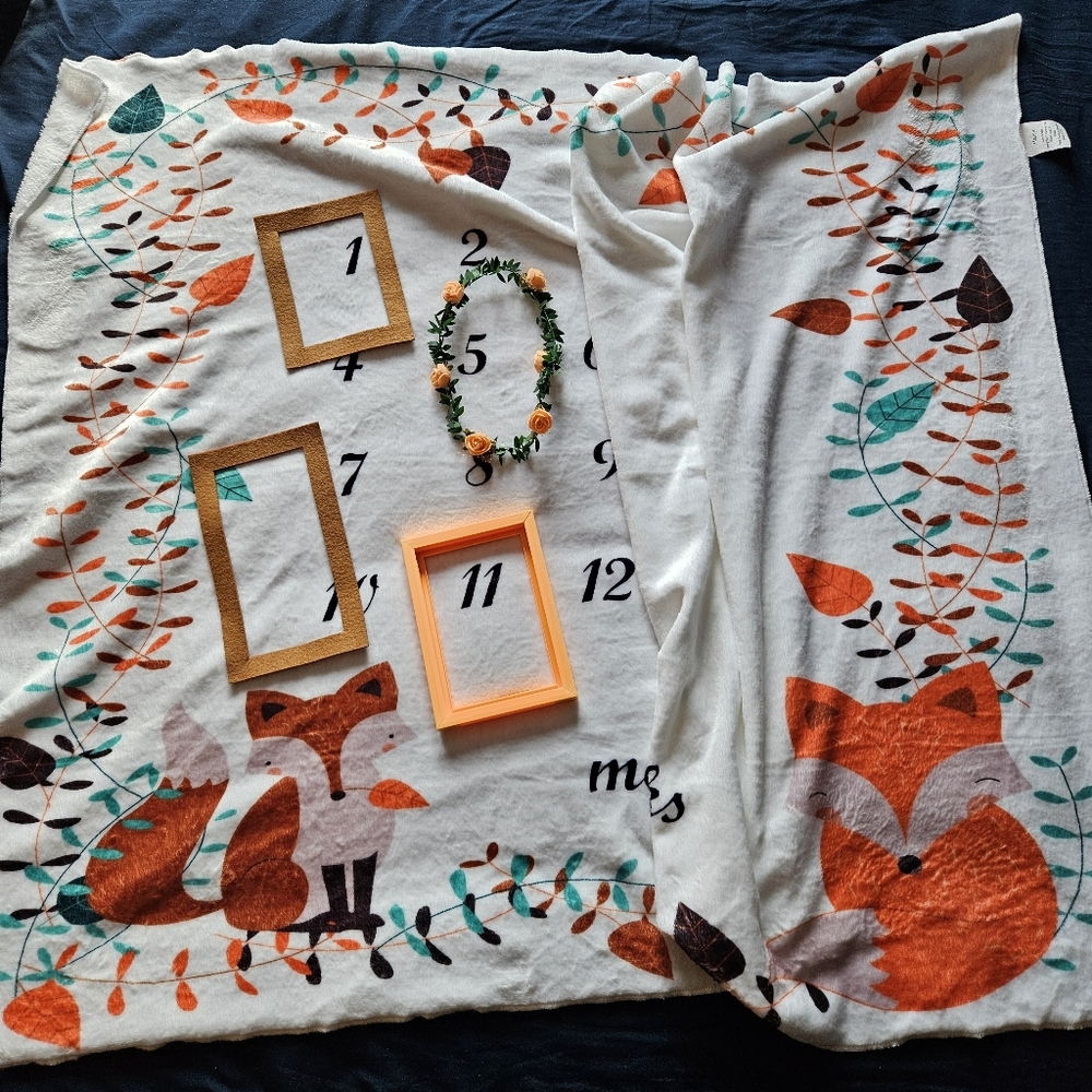 Milestones Blanket For Baby